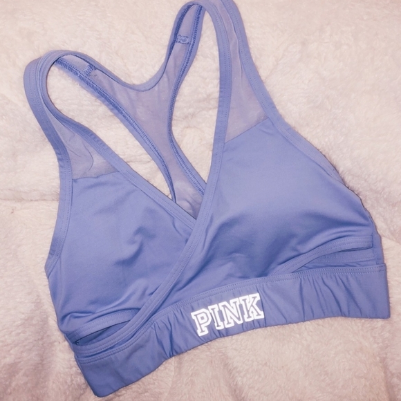Pink Victoria Secret lavender purple sports bra size Small